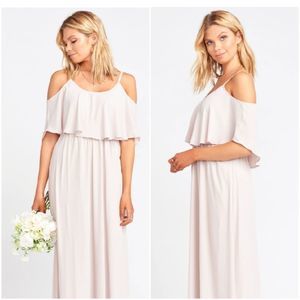 NWT Kaitlyn Show Me The Ring Crisp Maxi Dress